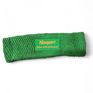 Vintage Deadstock Newport cigarettes sweat band